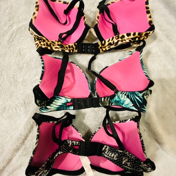 PINK Set of 3 Bras - Picture 7 of 7